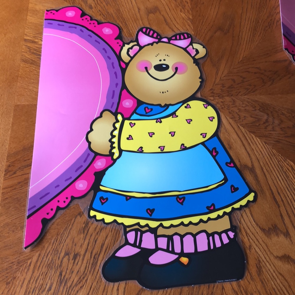 Bulletin Board Set: Here’s My Heart Bears and more - Picture 10 of 12